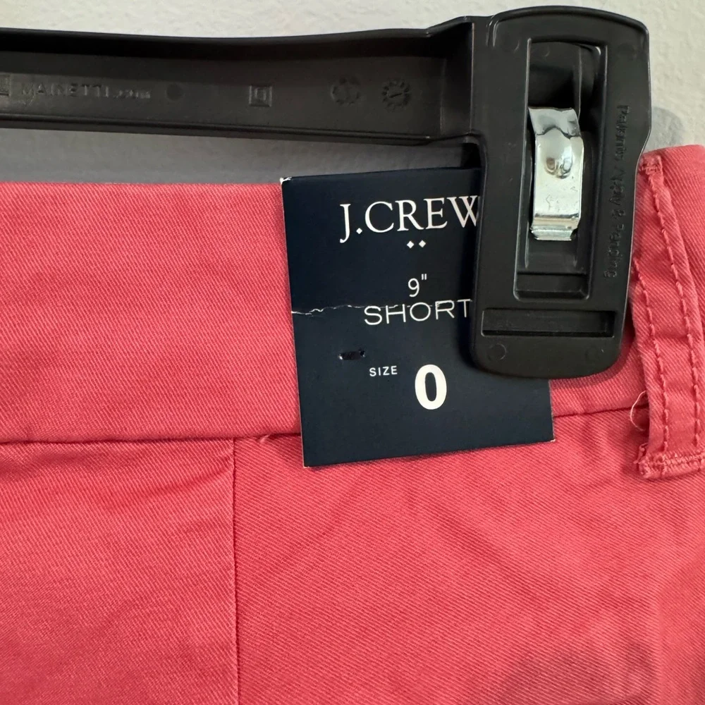 NWT J. Crew Coral Women's Bermuda Shorts Size 0 - Picture 4 of 5
